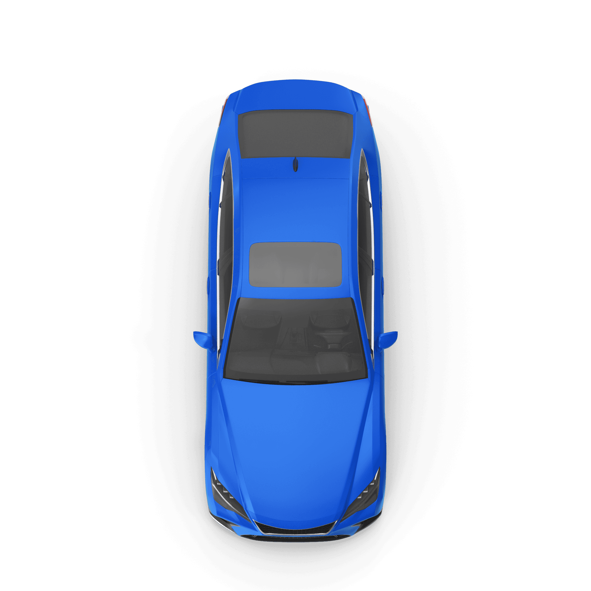 Autofin Car Blue