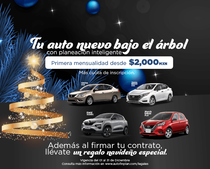 Arranca tu plan con buen autofin